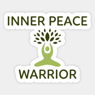 Inner Peace Warrior Sticker